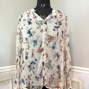 Tolani Viscose Blouse Size L